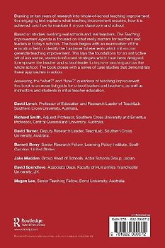 The Teaching Improvement Agenda