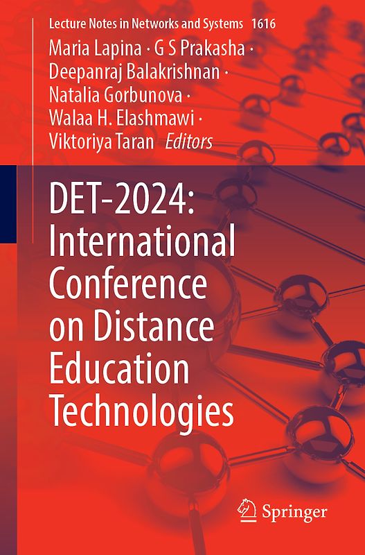 DET-2024: International Conference on Distance Education Technologies