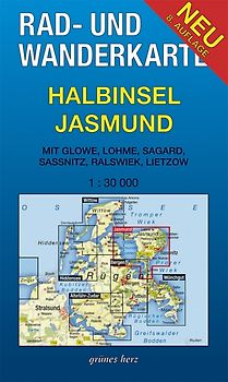 Rad- und Wanderkarte Halbinsel Jasmund