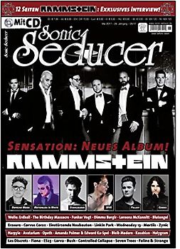 Sonic Seducer 05-2017 mit 12 Seiten Rammstein Titelstory und exkl. Interview zur Sensation: Neues Rammstein Album + CD, Bands: Depeche Mode, Welle: Erdball, Blutengel, Linkin Park u.v.m.