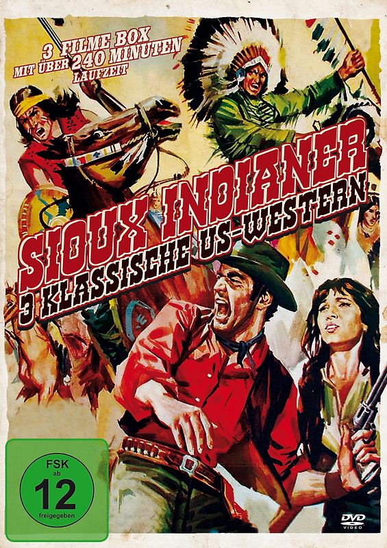 Sioux Indianer-3 klassische US-Western DVD