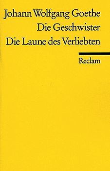 Die Geschwister. Die Laune des Verliebten