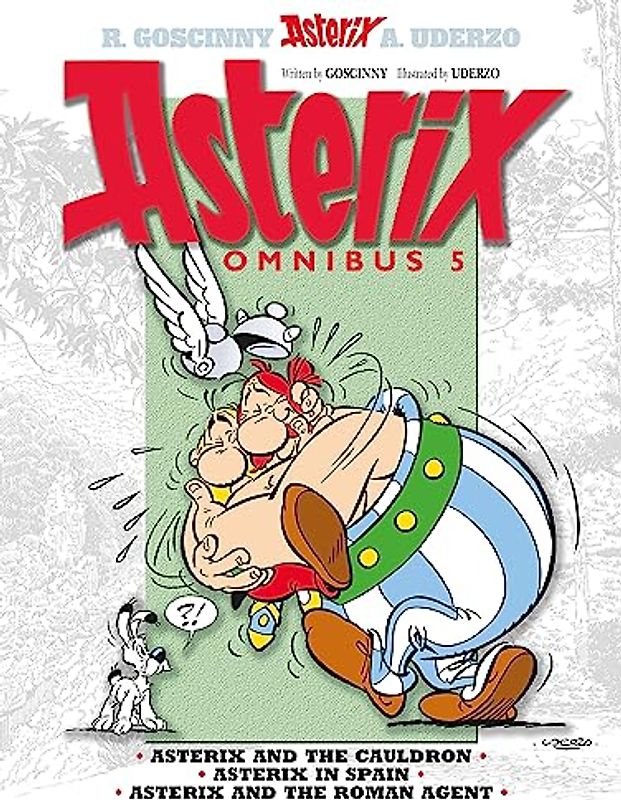 Asterix Omnibus 5: Asterix and The Cauldron, Asterix in Spain, Asterix and The Roman Agent