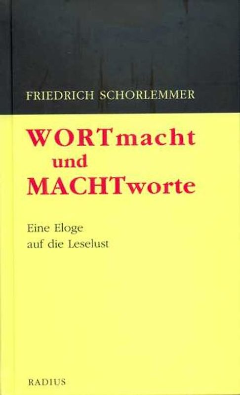 Wortmacht und Machtworte