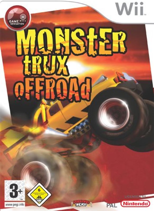 Monster Trux Extreme Offroad Edition Nintendo Wii