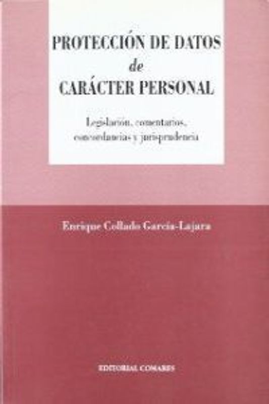 Protección de datos de carácter personal