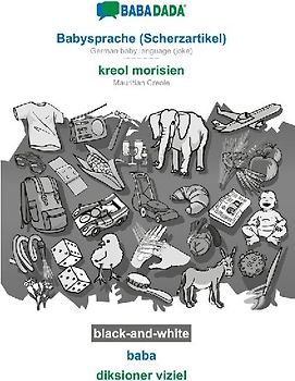 Babysprache (Scherzartikel) - kreol morisien, baba, BW