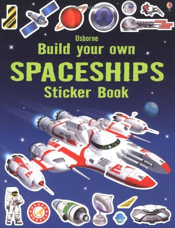 Build Your Own Spaceships Sticker Book - Tudhope, Simon