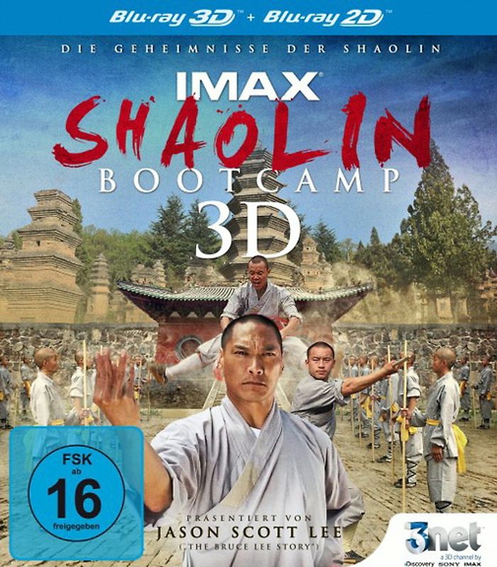 Shaolin Bootcamp 3D 3D Blu-ray Disc