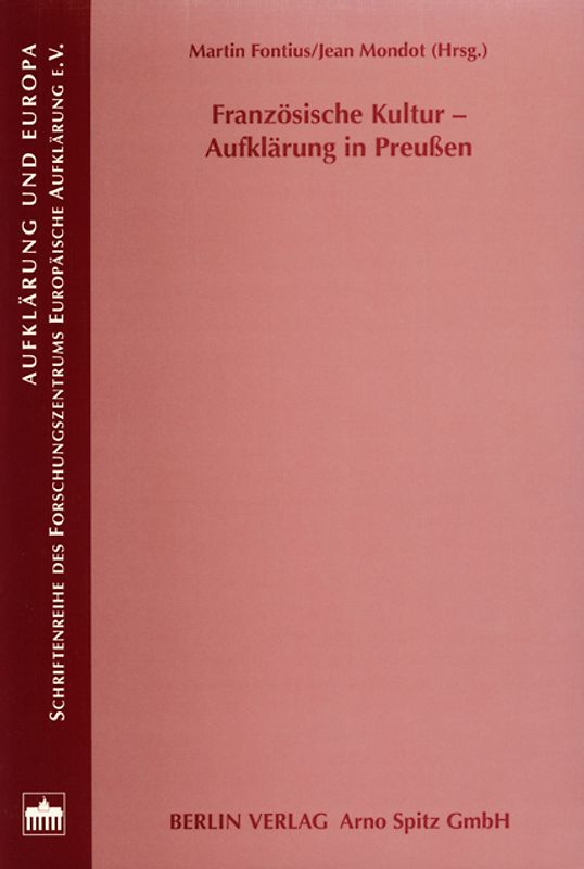 Französische Kultur - Aufklärung in Preussen