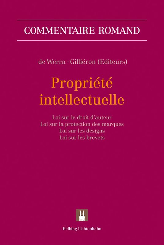 Propriété intellectuelle