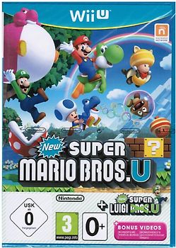 New Super Mario Bros. U + New Super Luigi Bros. U Nintendo Wii U
