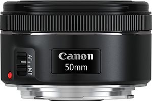 Canon EF 50 mm F1.8 STM 49 mm Objectif (adapté à Canon EF) noir