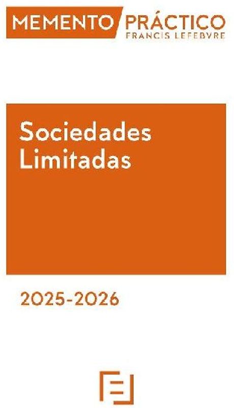 Memento practico sociedades limitadas 2025 2026