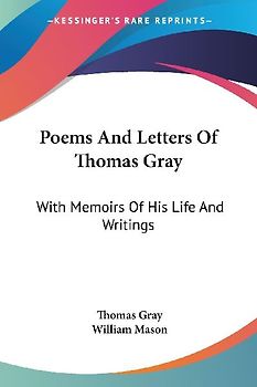 Poems And Letters Of Thomas Gray