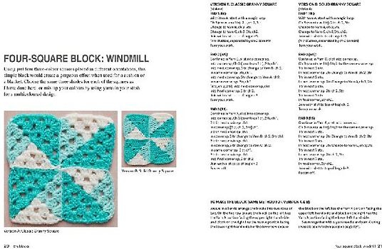 Granny Square Crochet: Quilt Blocks