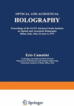 Optical and Acoustical Holography