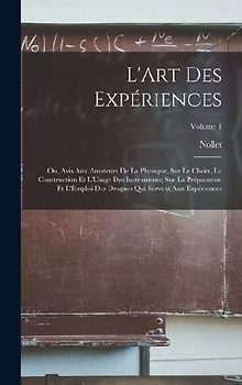 L'Art Des Expériences
