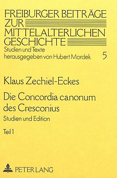 Die Concordia canonum des Cresconius