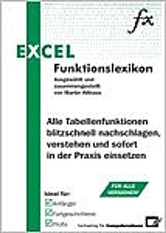 Das neue Excel-Funktionslexikon