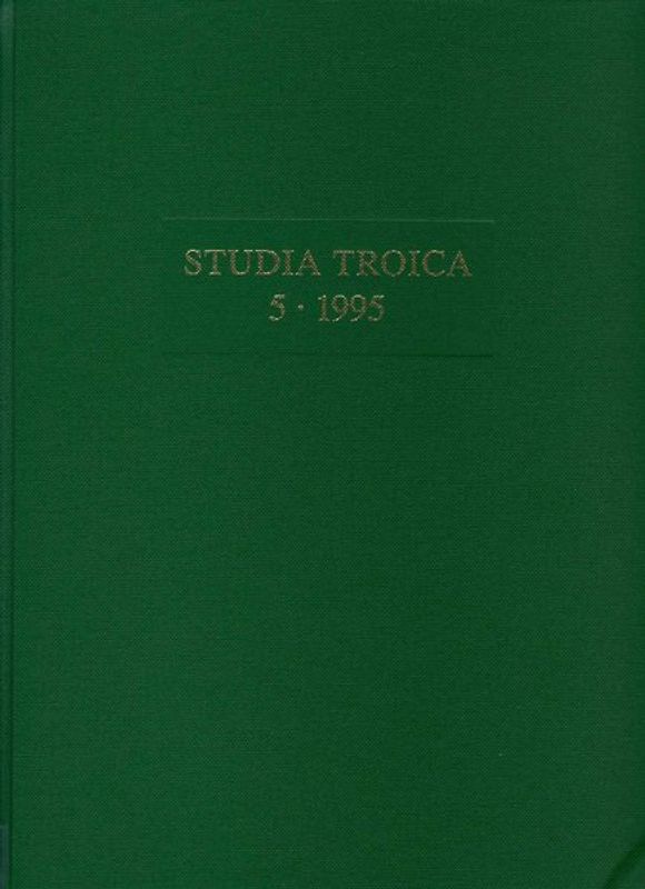 Studia Troica. Archäologie einer Landschaft. 1995
