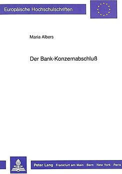 Der Bank-Konzernabschluß