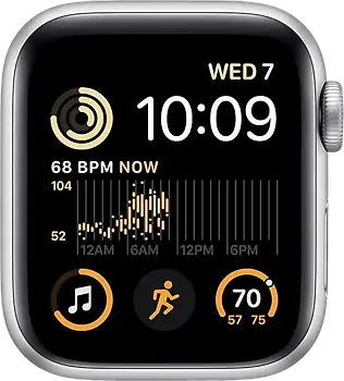 Apple Watch SE 2022 40 mm Aluminiumgehäuse silber [Wi-Fi]