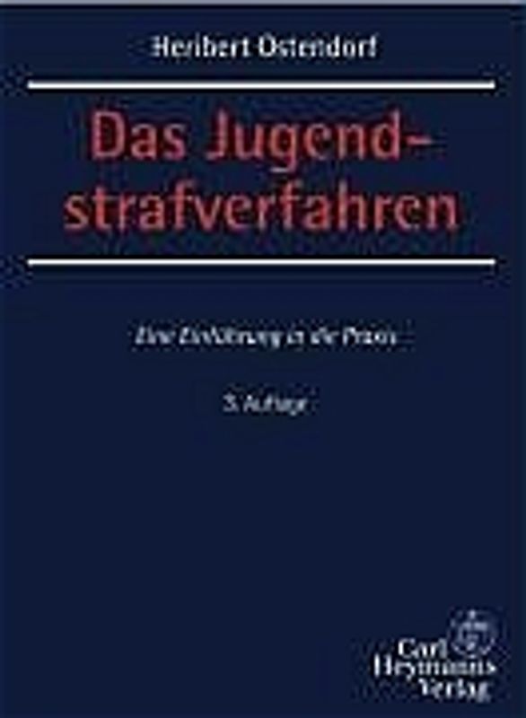 Das Jugendstrafverfahren