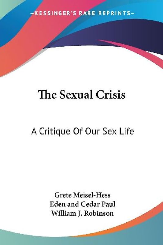 The Sexual Crisis