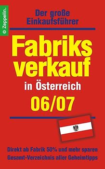 Fabriksverkauf in Österreich - 06/07