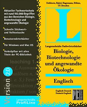 Fachwörterbuch Englisch: Biologie, Biotechnologie und Ökologie 2.0 MacOS