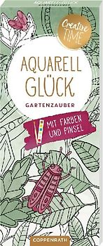 Aquarell-Glück Gartenzauber
