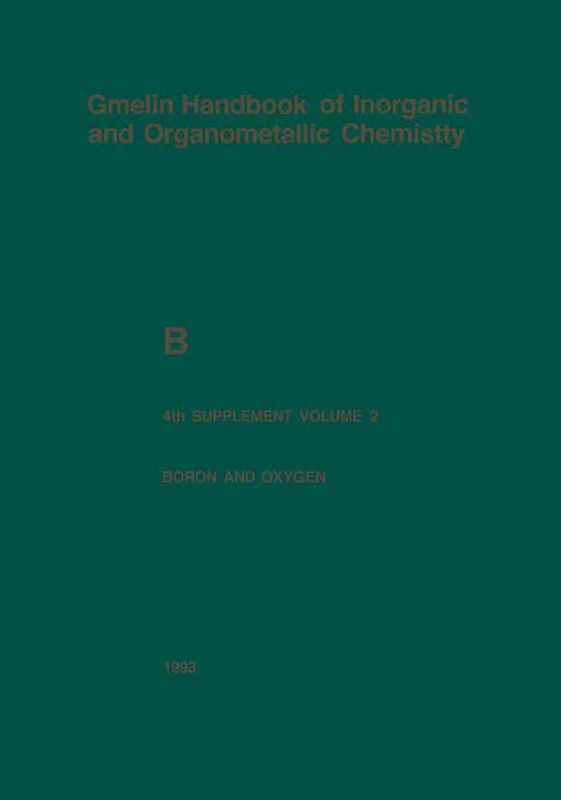 Boron and Oxygen