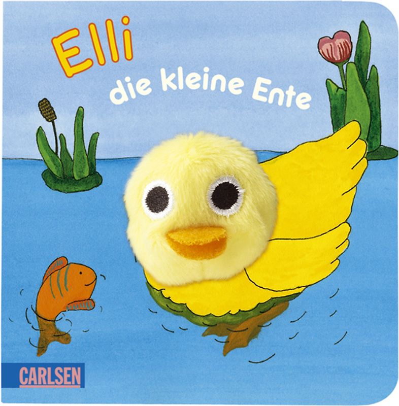 Fingerpuppen-Bücher: Elli, die kleine Ente