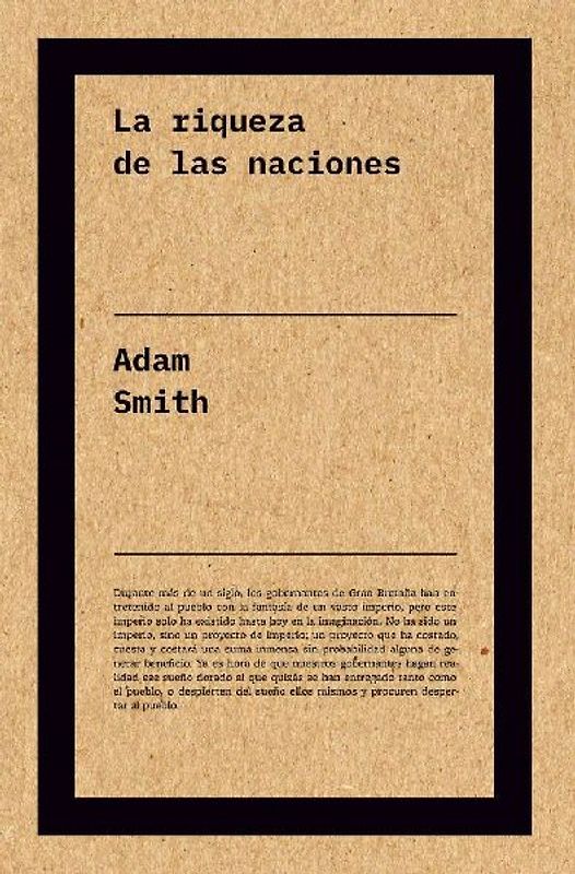 La riqueza de las naciones