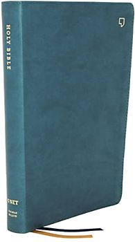 NET Bible, Thinline Large Print, Leathersoft, Teal, Comfort Print: Holy Bible