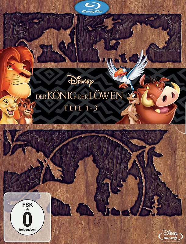 Der König der Löwen 1-3 [Diamond Edition] Blu-ray Disc