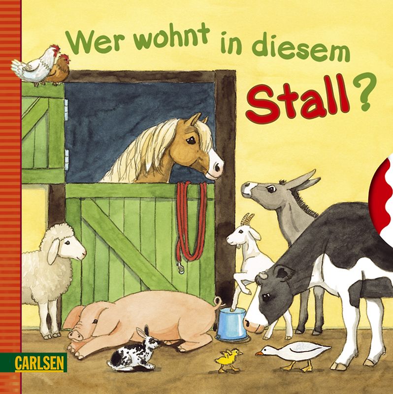 Bauernhof Sonnenschein: Wer wohnt in diesem Stall?