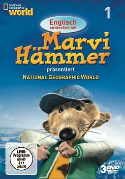 National Geographic:Englisch m.Marvi Hammer Box 1 DVD