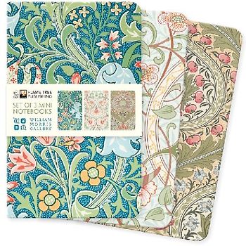 William Morris Gallery Set of 3 Mini Notebooks