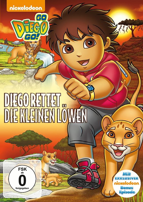 Go, Diego! Go! - Diego rettet die kleinen Löwen DVD
