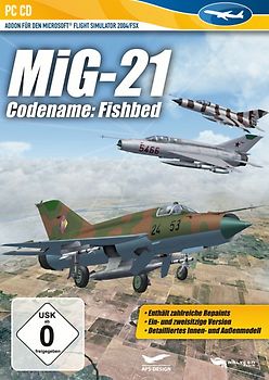 MS FS 2004/FSX AddOn: MiG 21 PC Spiele