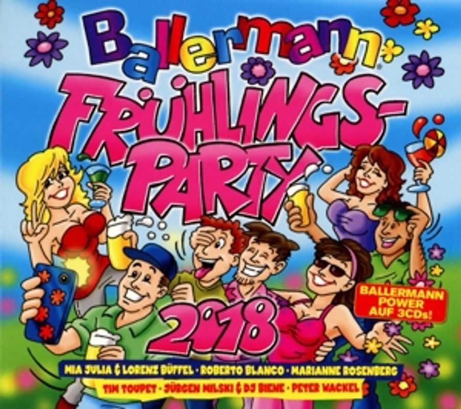 Various - Ballermann Frühlingsparty 2018 [3 CDs]