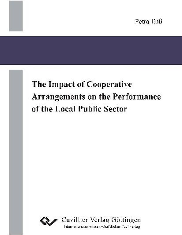 The Impact of Cooperative Arrangements on the Performance of the Local Public Sector