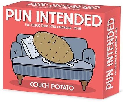 Pun Intended 2026 5.4 X 6.2 Box Calendar