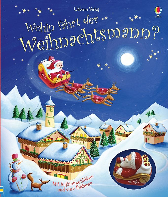 Wohin fährt der Weihnachtsmann?