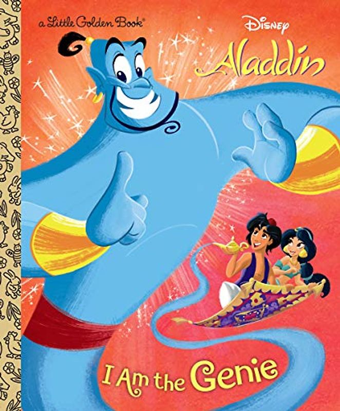 I Am the Genie (Disney Aladdin) (Little Golden Book)