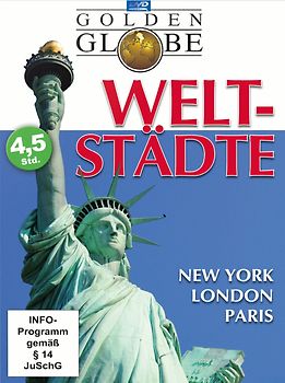 Weltstädte - Golden Globe (New York, London, Paris) [3 DVDs] DVD