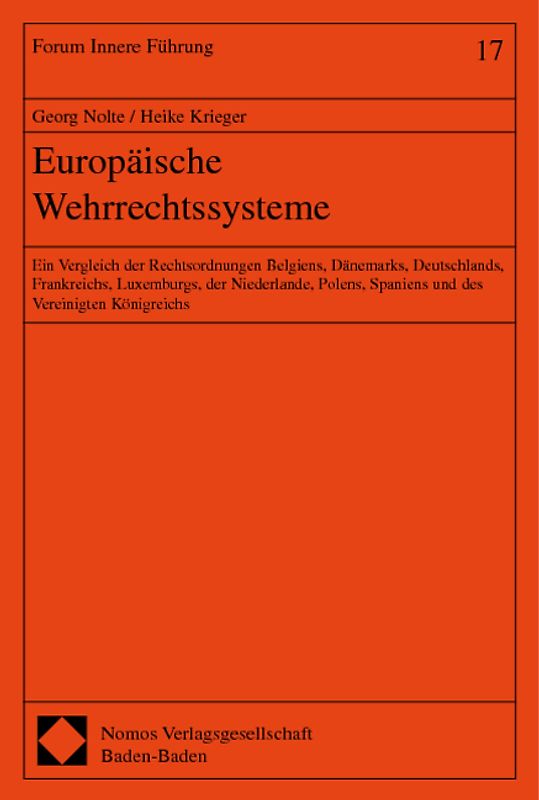 Europäische Wehrrechtssysteme