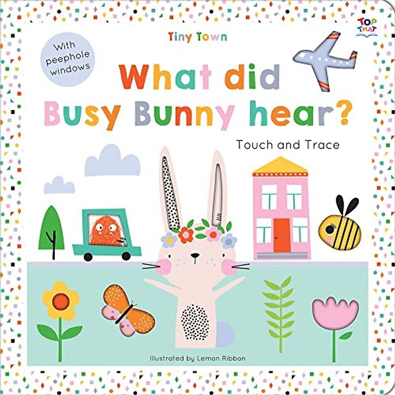 Tiny Town What Did Busy Bunny Hear? (Tiny Town Touch and Trace)